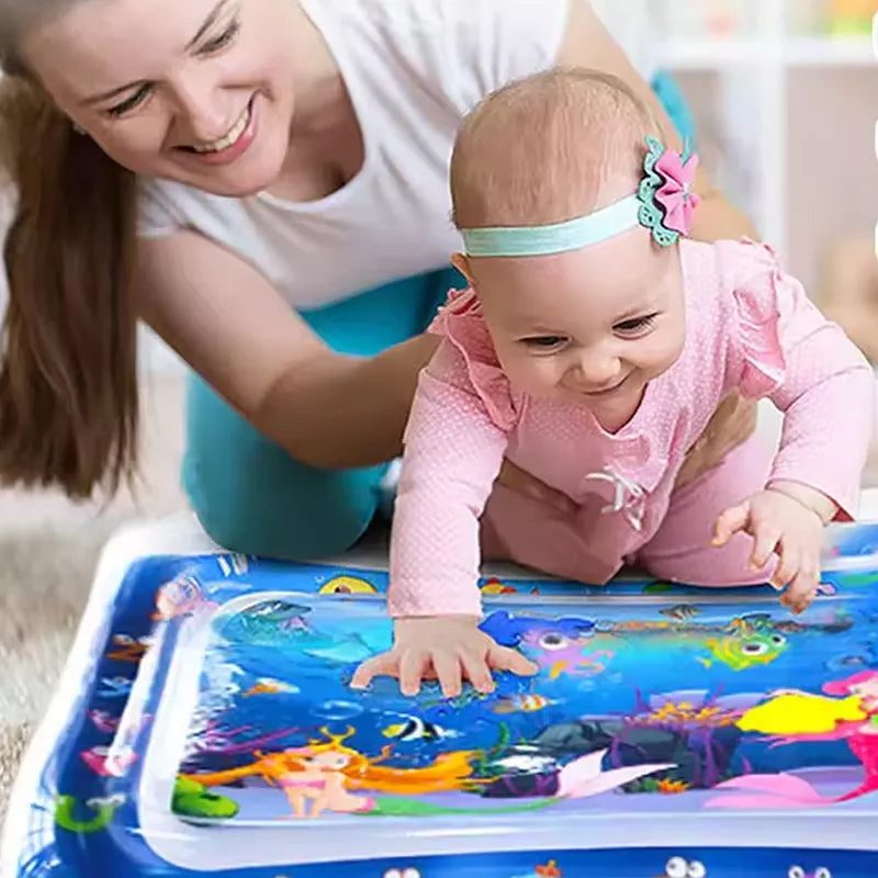 Alfrombra sensorial de agua para bebes