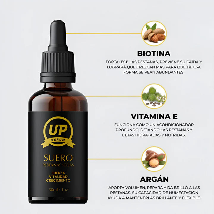 Serum UP Pro Alargamiento de pestañas y cejas